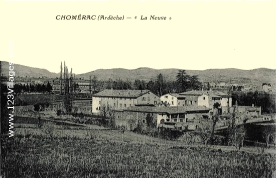 Carte postale de Chomérac