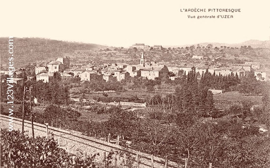 Carte postale de Uzer