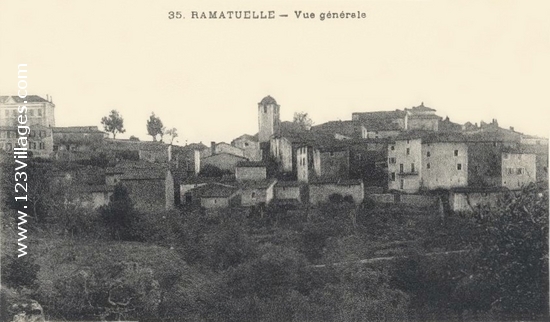 Carte postale de Ramatuelle