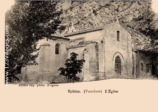 Carte postale de Robion