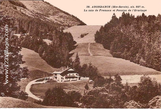 Carte postale de Abondance