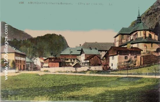 Carte postale de Abondance