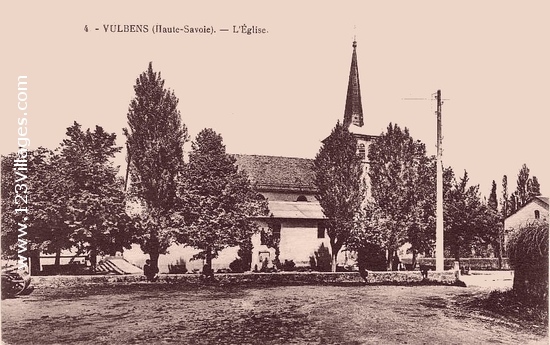 Carte postale de Vulbens