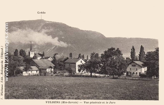 Carte postale de Vulbens