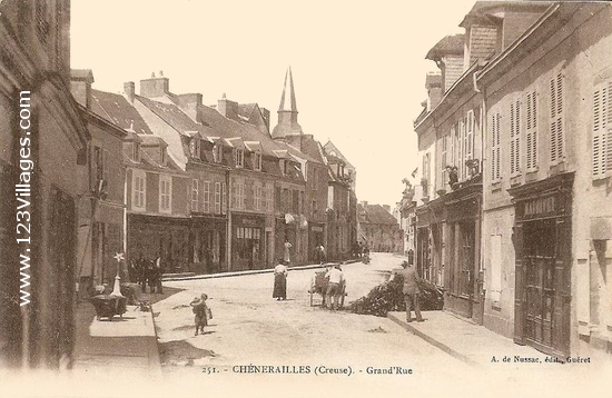 Carte postale de Chénérailles