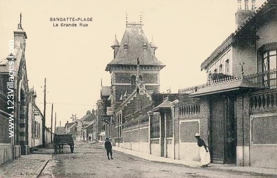 Carte postale de Sangatte