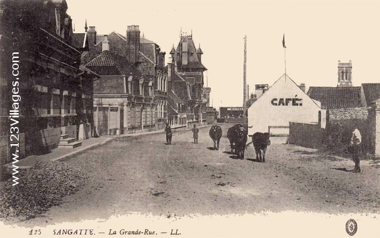 Carte postale de Sangatte