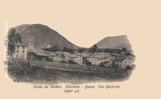 Carte postale de Thorame-Basse