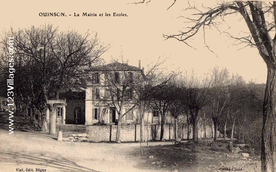 Carte postale de Quinson