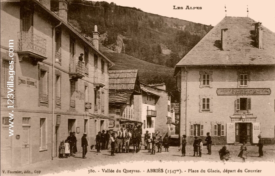 Carte postale de Abriès