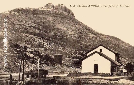 Carte postale de Esparron