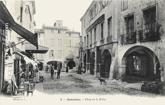 Carte postale de Sommières