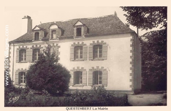 Carte postale de Questembert