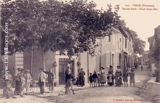 Carte postale de Visan