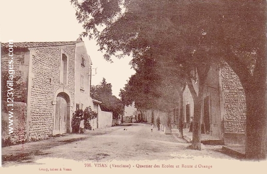 Carte postale de Visan