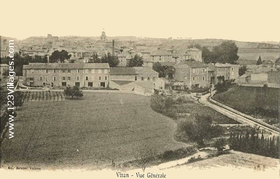 Carte postale de Visan