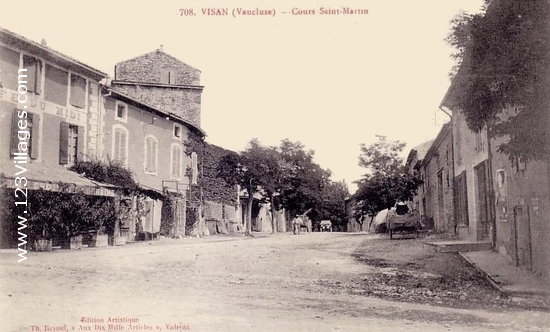 Carte postale de Visan