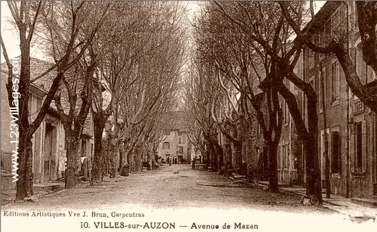 Carte postale de Villes-sur-Auzon