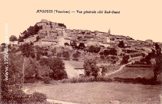 Carte postale de Ansouis