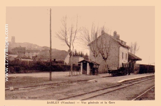 Carte postale de Sablet