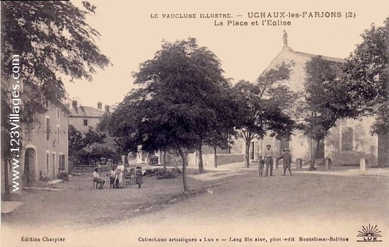 Carte postale de Uchaux