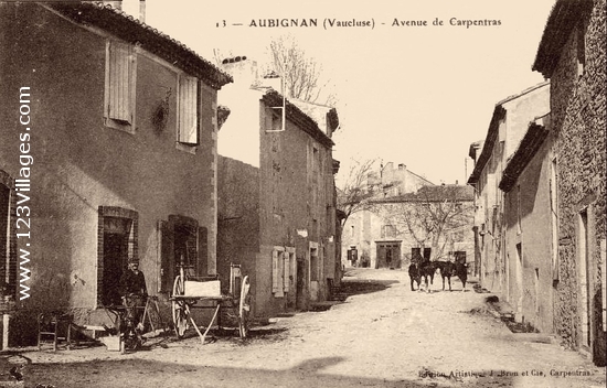 Carte postale de Aubignan