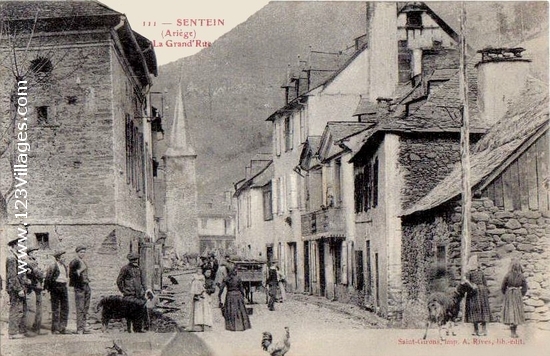 Carte postale de Sentein