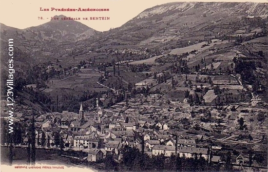 Carte postale de Sentein