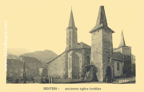 Carte postale de Sentein