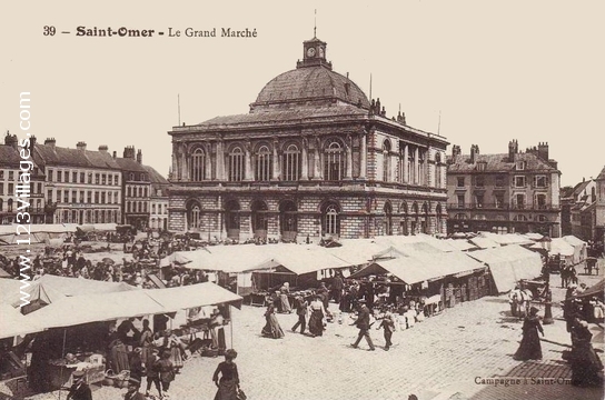 Carte postale de Saint-Omer