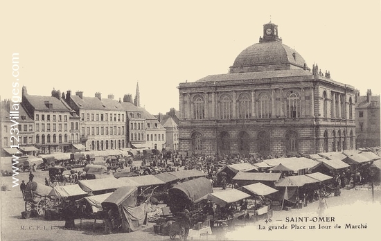 Carte postale de Saint-Omer