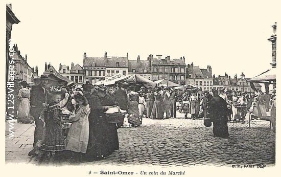 Carte postale de Saint-Omer