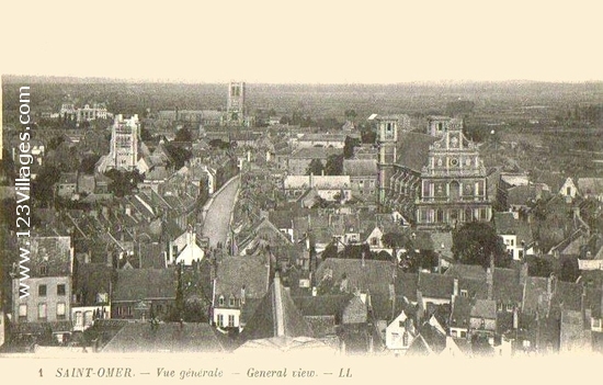 Carte postale de Saint-Omer