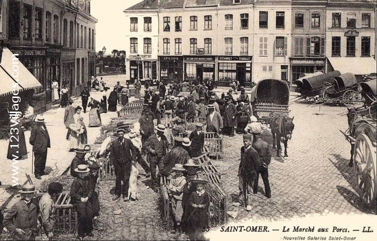 Carte postale de Saint-Omer