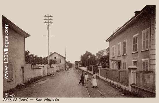 Carte postale de Apprieu