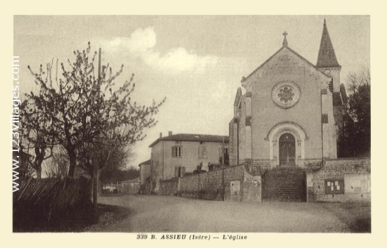 Carte postale de Assieu