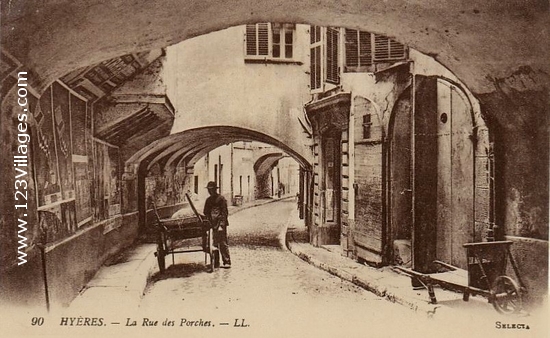 Carte postale de Hyères