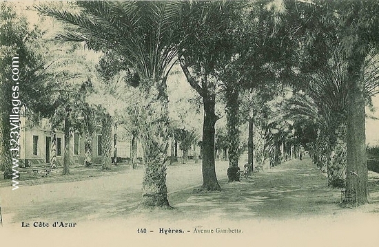 Carte postale de Hyères