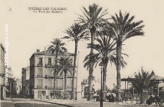 Carte postale de Hyères