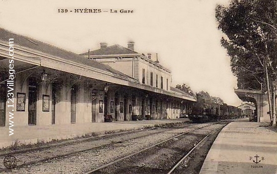 Carte postale de Hyères