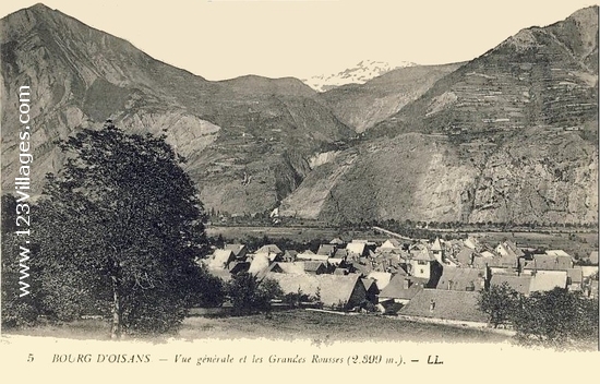 Carte postale de Bourg-d Oisans