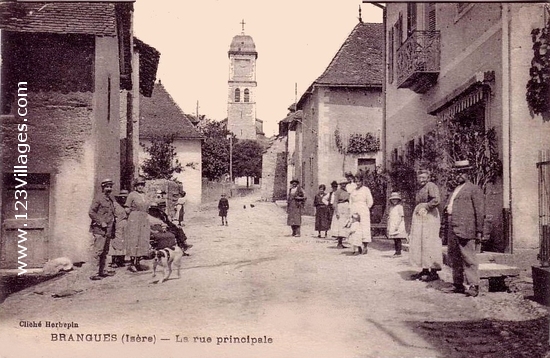 Carte postale de Brangues