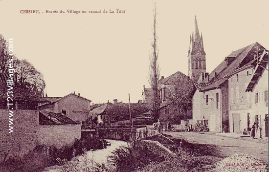 Carte postale de Cessieu