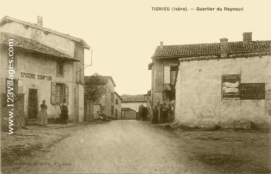 Carte postale de Tignieu-Jameyzieu