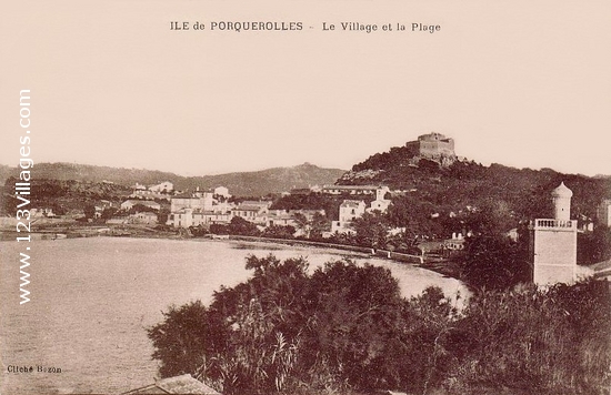 Carte postale de Iles d Hyères