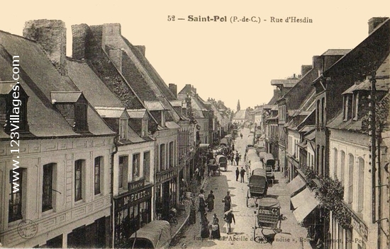 Carte postale de Saint-Pol-sur-Ternoise