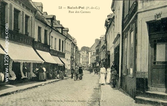 Carte postale de Saint-Pol-sur-Ternoise