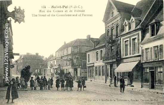 Carte postale de Saint-Pol-sur-Ternoise