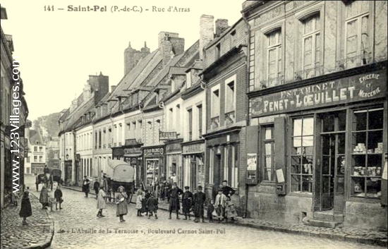 Carte postale de Saint-Pol-sur-Ternoise