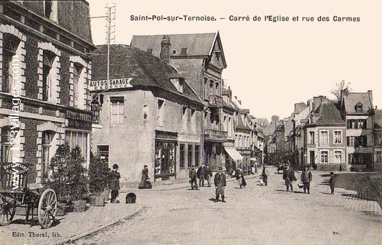 Carte postale de Saint-Pol-sur-Ternoise